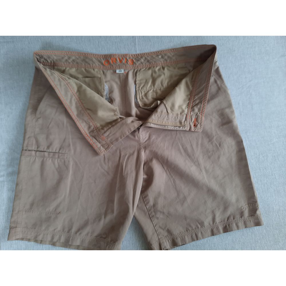 Orvis‎ Men's 42in Utility Camp Outdoor Brown Short With Five Pockets